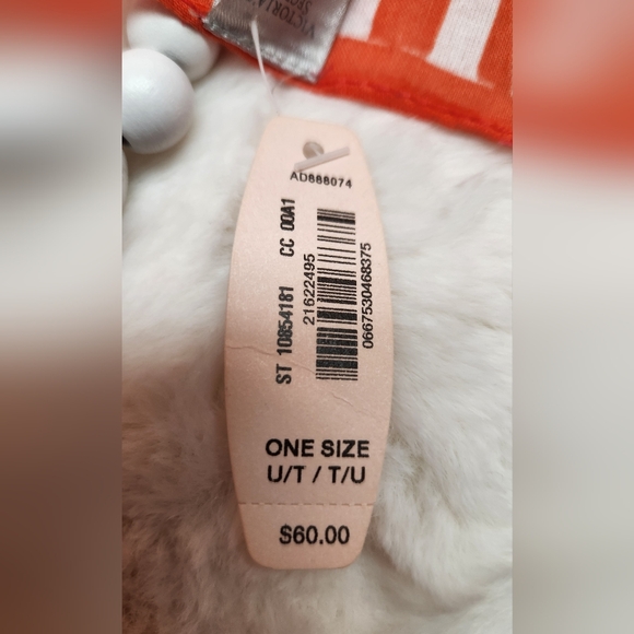 Victoria's Secret Pink and Orange Beach Sarong Cover Up.  NWT - Picture 8 of 9